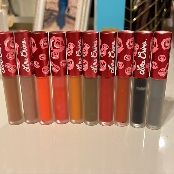 Lime Crime | Bundle 10 Velvetine Liquid Lipsticks - Picture 1 of 5